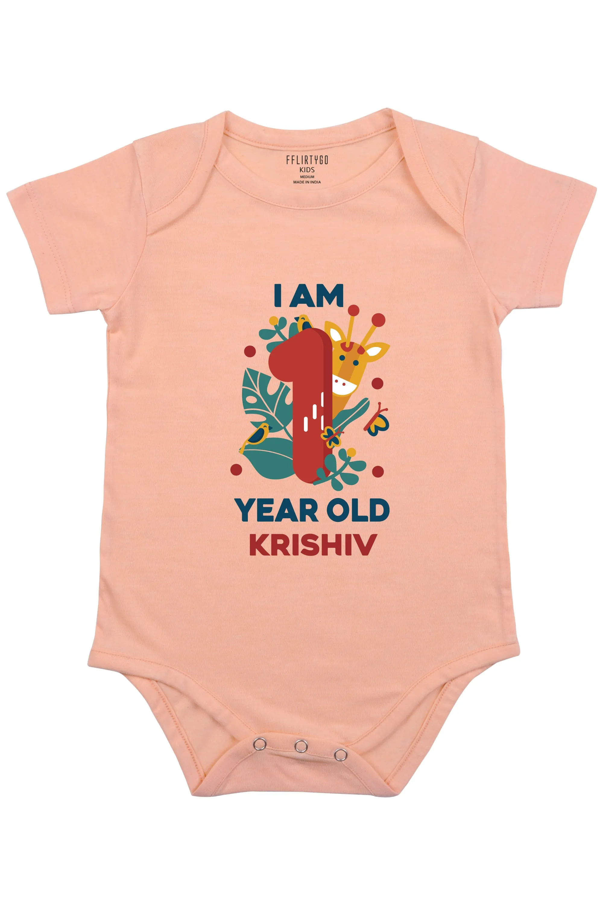 1 Year Birthday Baby Romper | Onesies w/ Custom Name