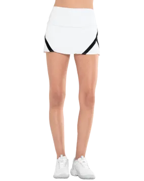 197708-102 | REFLEX SKIRT-13" | WHITE/BLACK