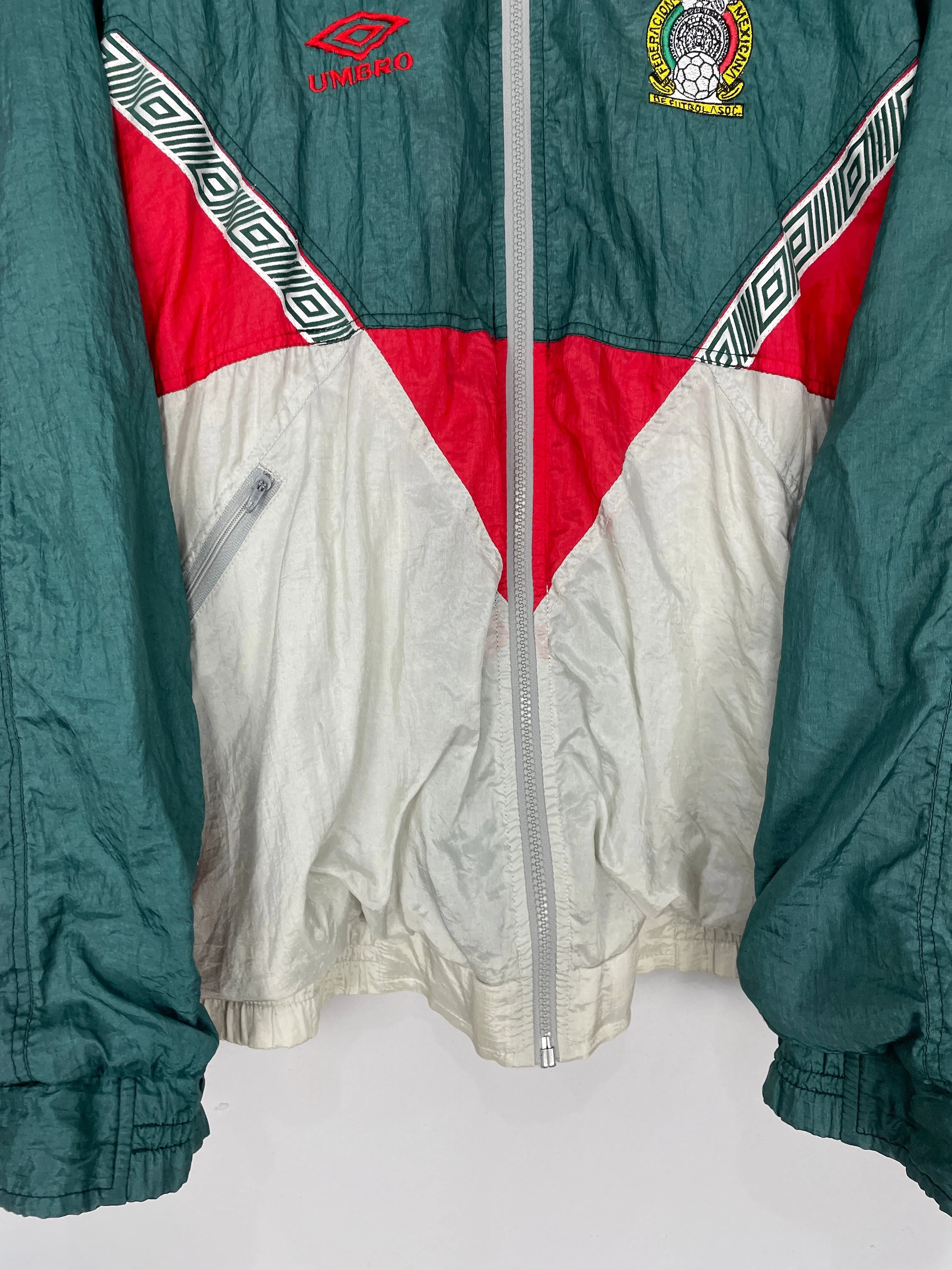 1993/94 MEXICO TRACK JACKET (L) UMBRO