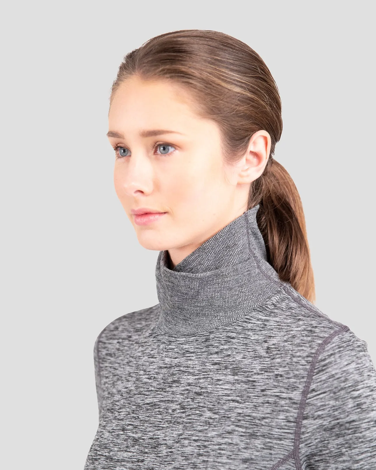 2.0 Women's Cloud Nine Midweight Performance Thermal Turtleneck