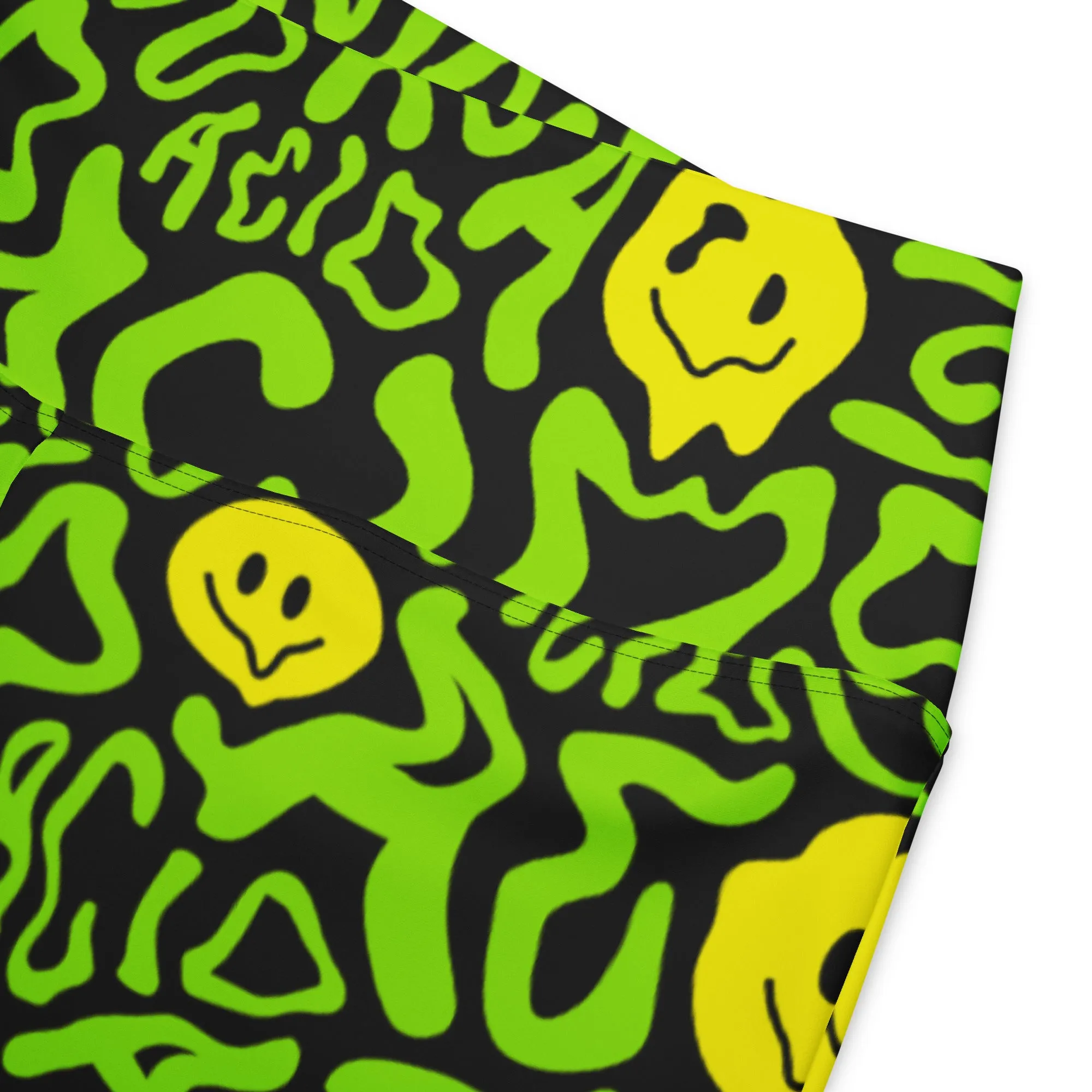 Acid Smilez Flare Leggings