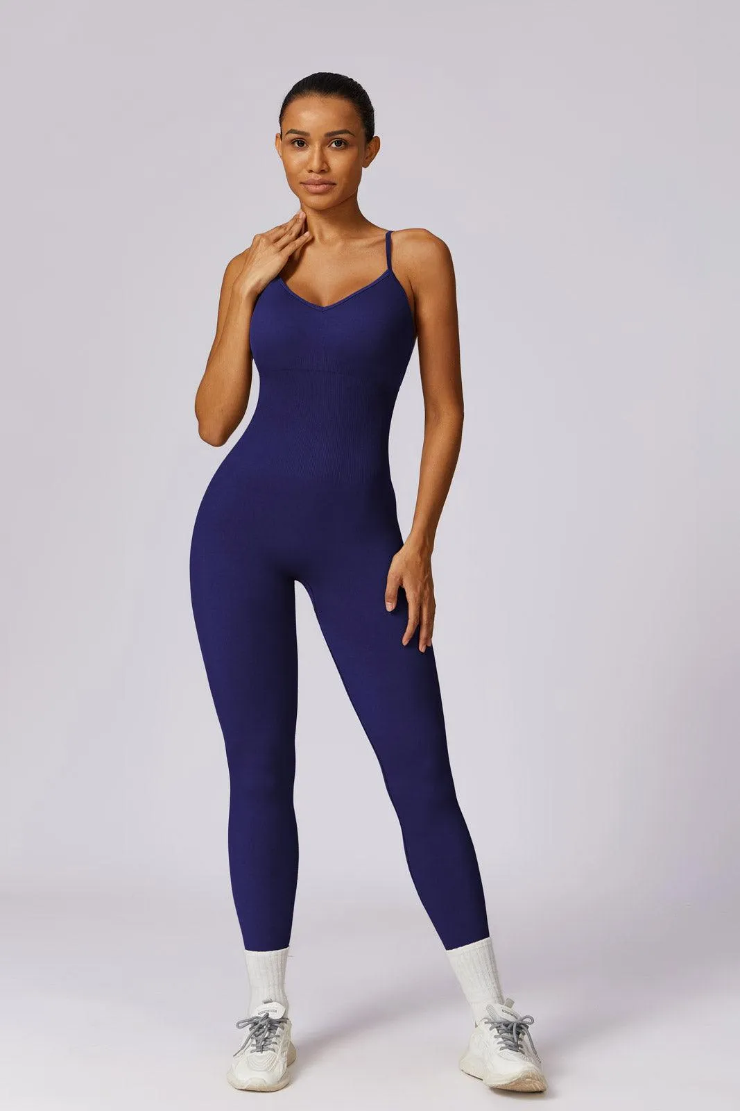 Alessia Jumpsuit - Navy (FINAL SALE)