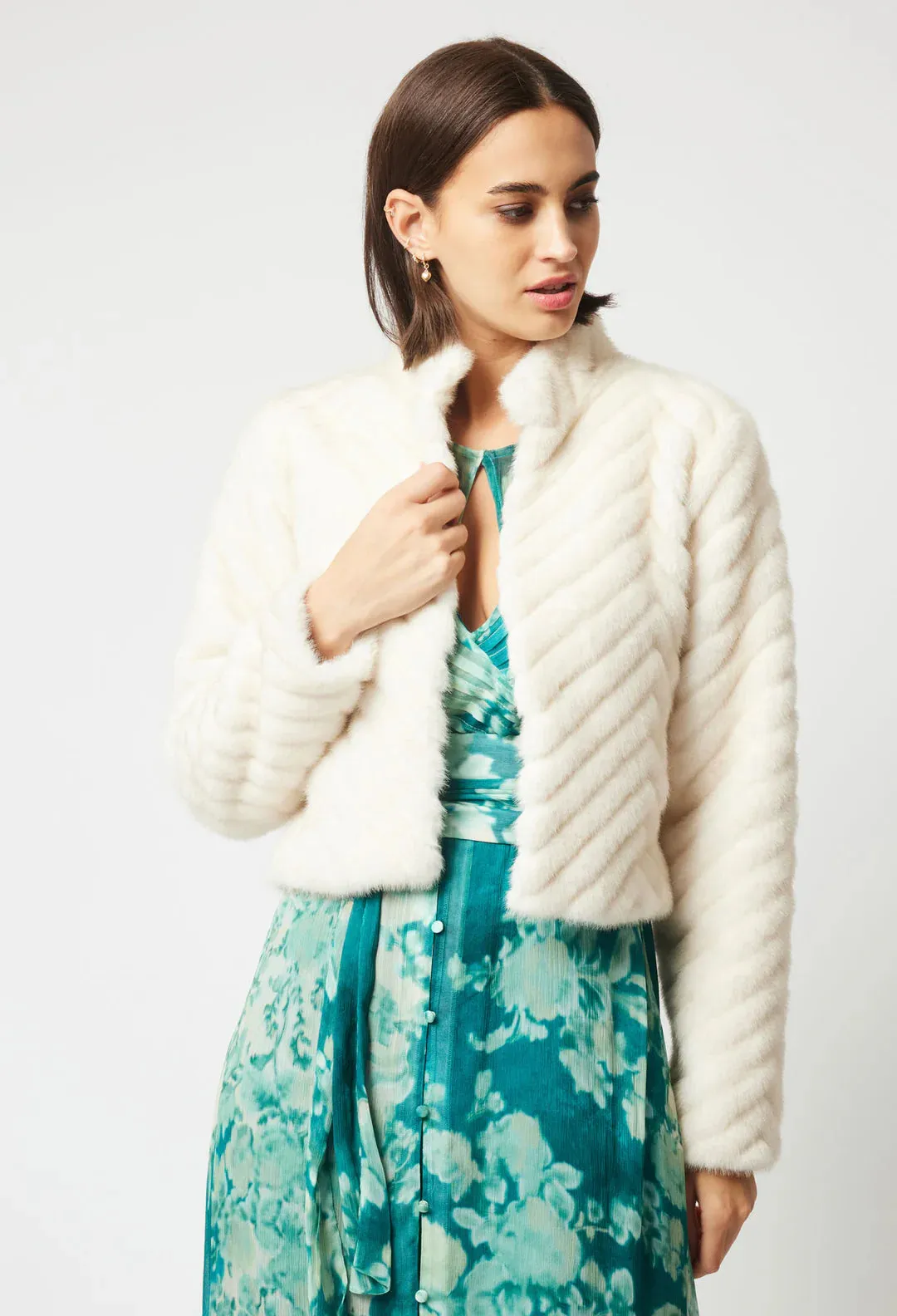 ALTAIR FAUX FUR JACKET - OW51702