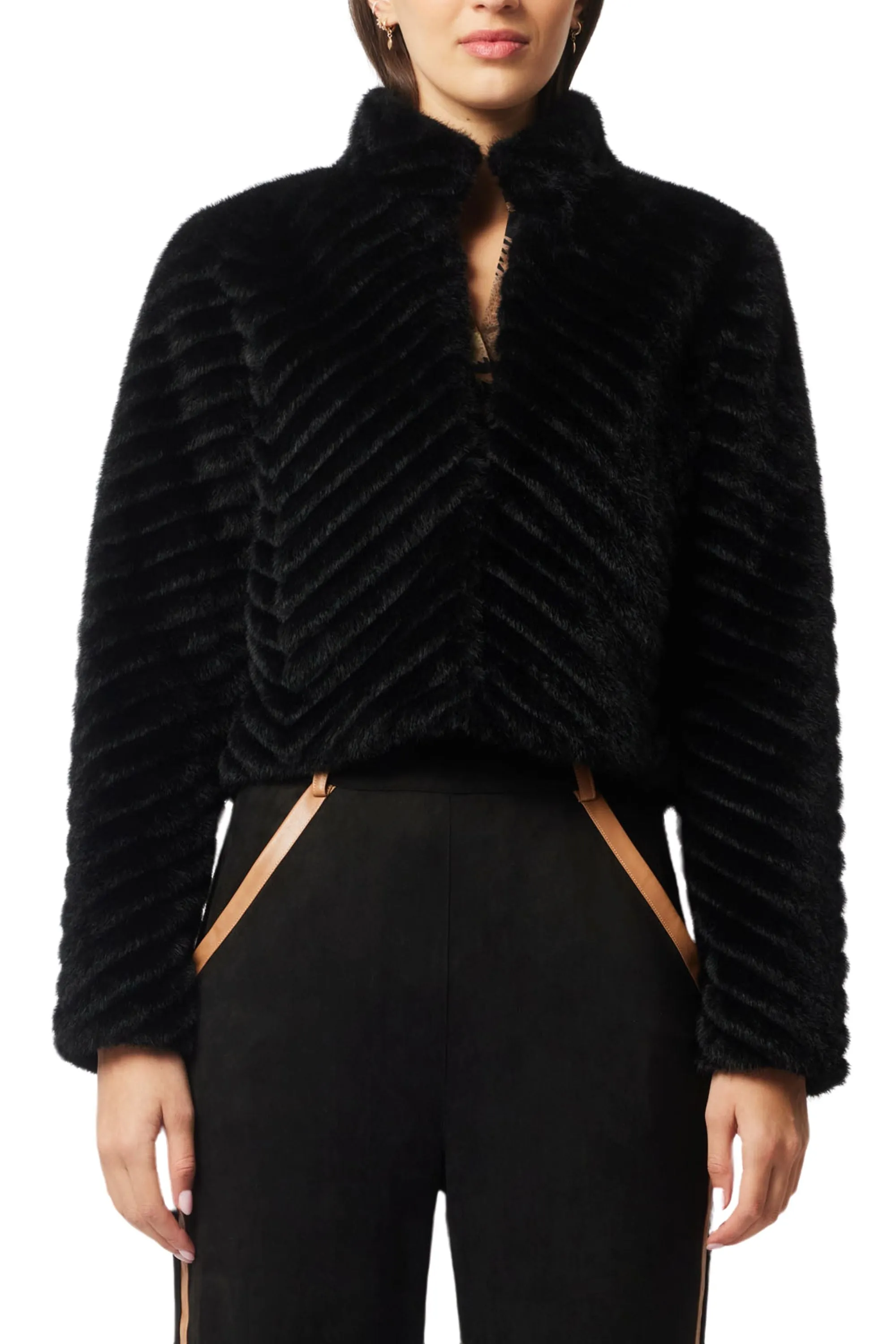 ALTAIR FAUX FUR JACKET - OW51702