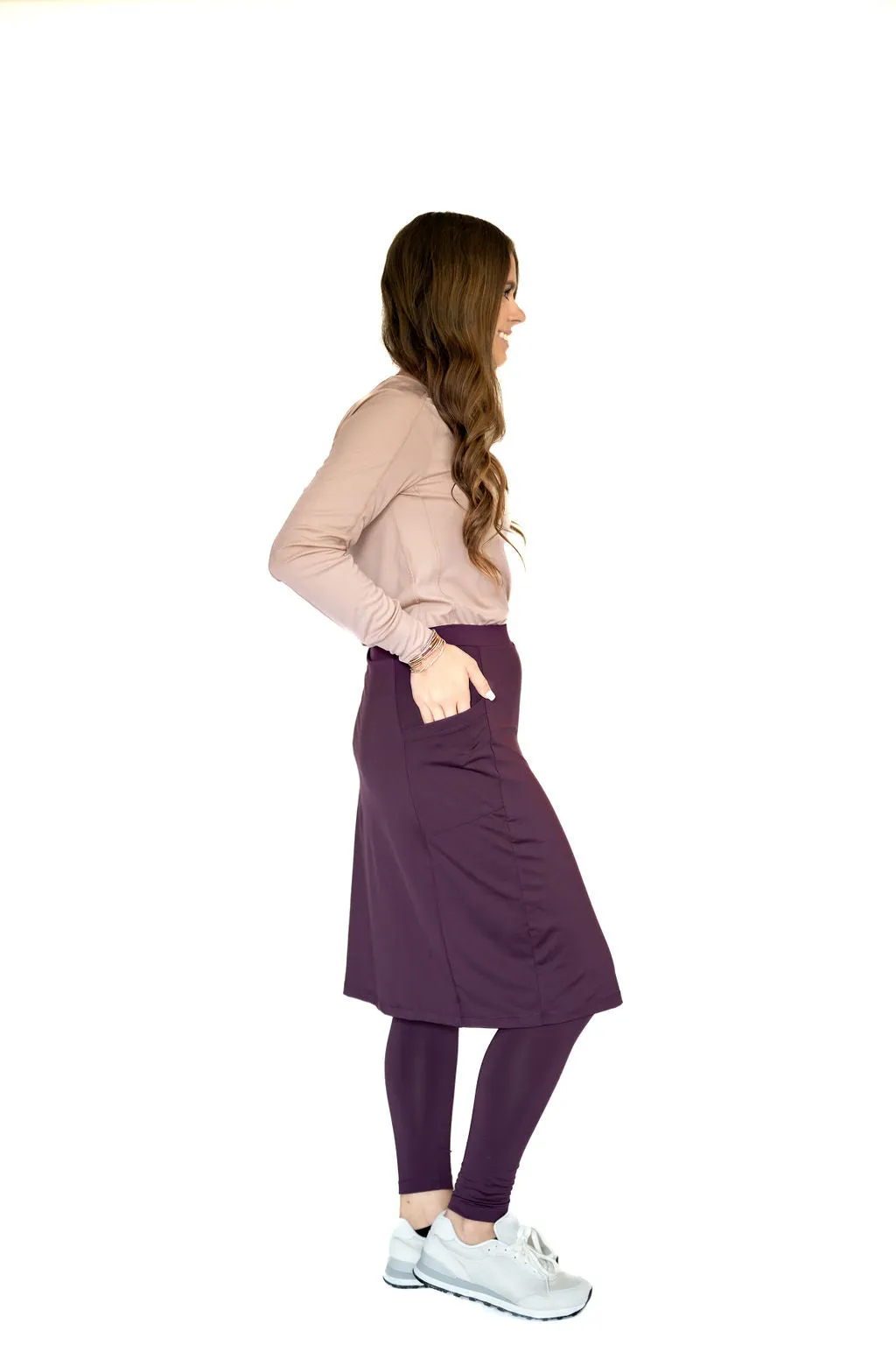 Ankle Fit Snoga 22”- Italian Plum