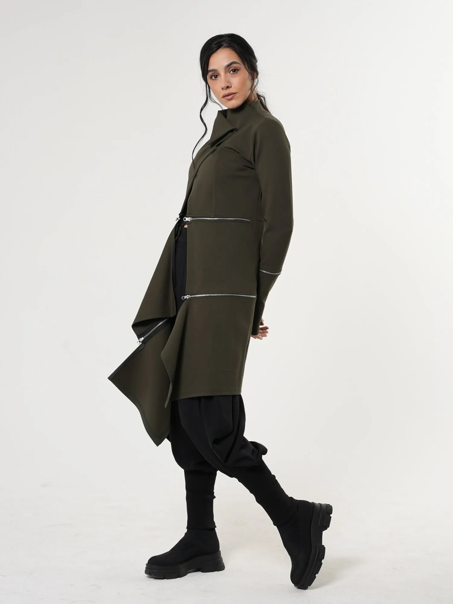 Avant Garde Military Green Coat