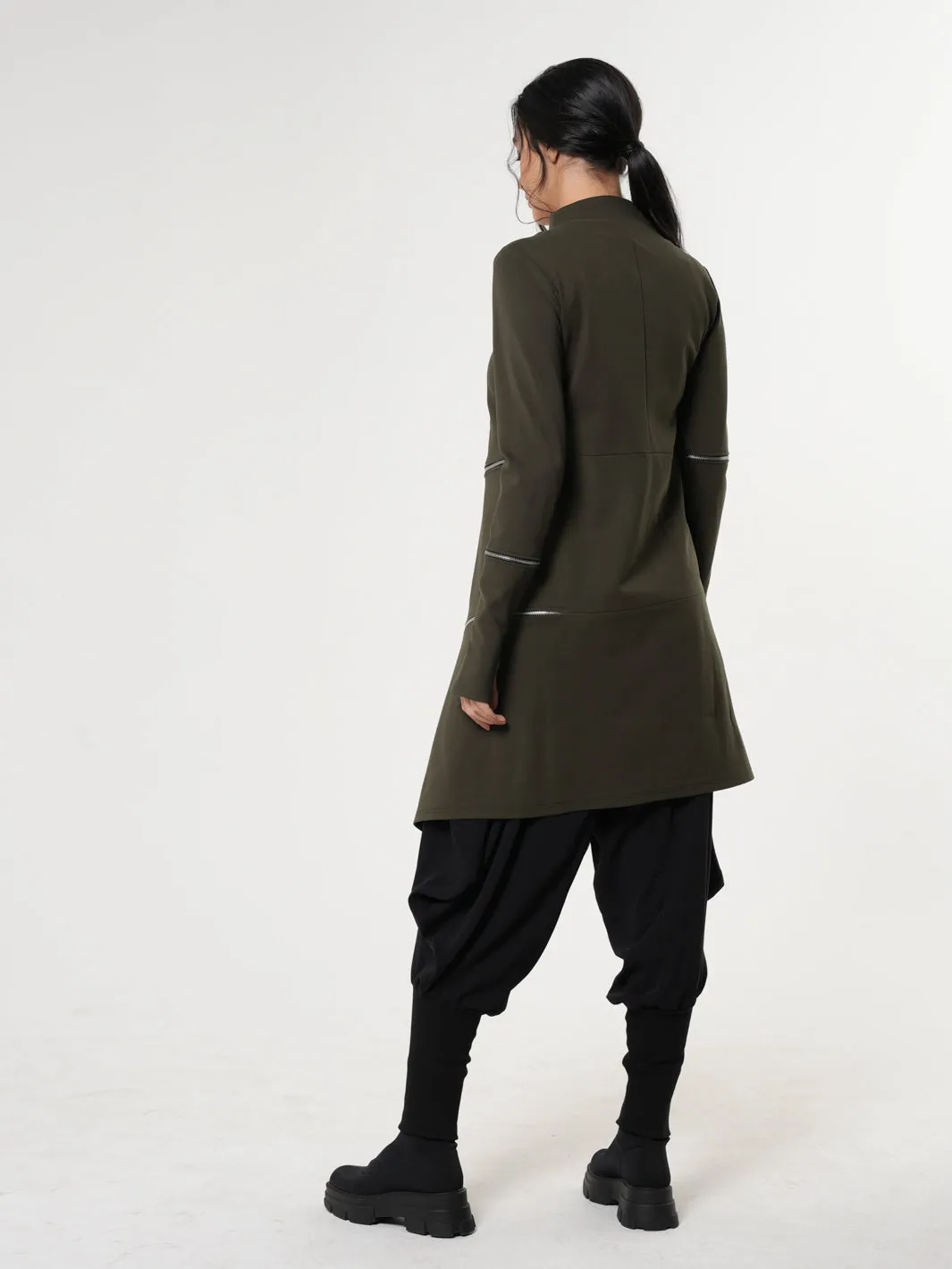 Avant Garde Military Green Coat