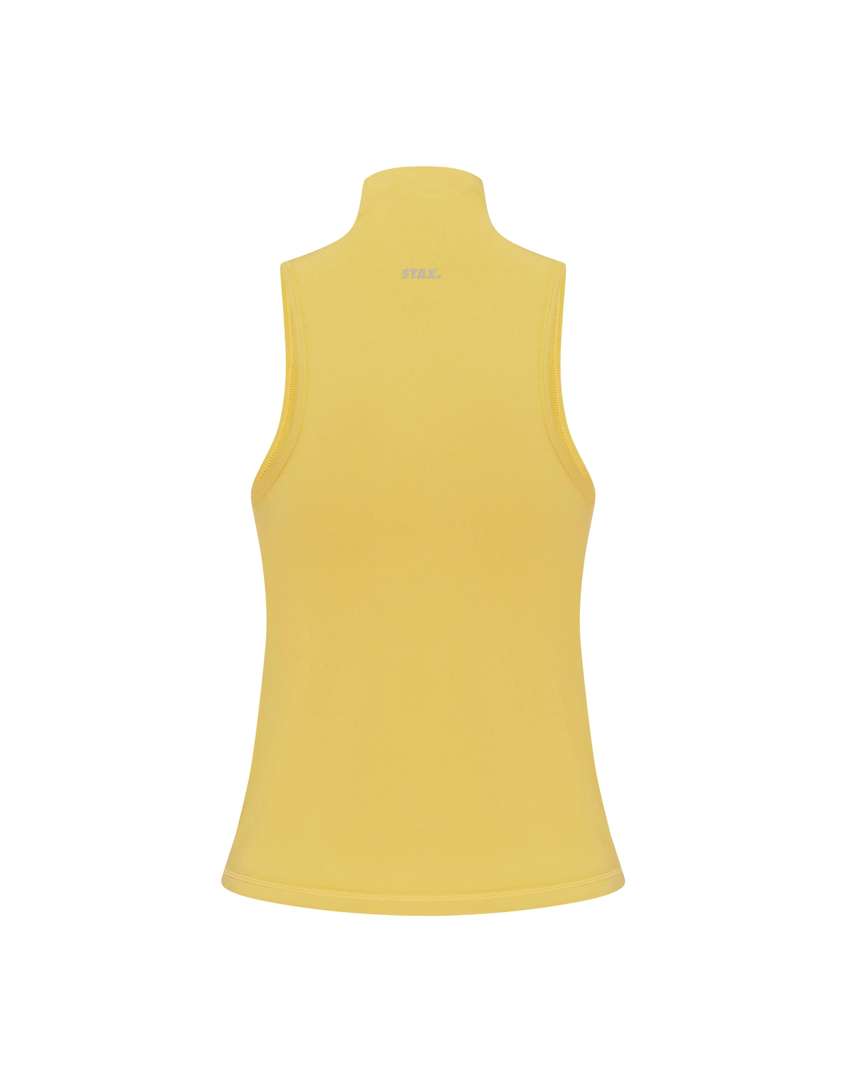 AW High Neck Tank - Dune (Mustard)