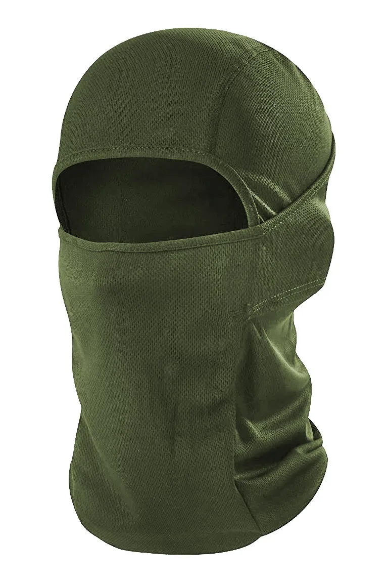 Balaclava Face Mask Green