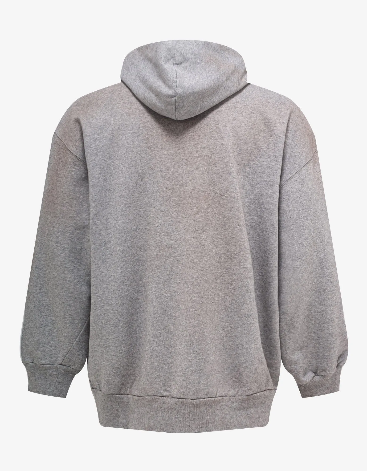 Balenciaga Grey Zip-Up Hoodie