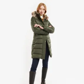 Barbour Ladies Daffodil Quilt Jacket - Olive