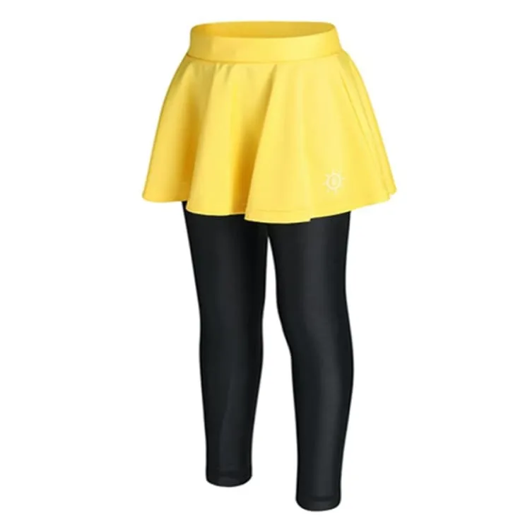 Barrel Kids Skirt Water Leggings-YELLOW