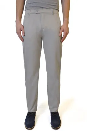 Beige Cotton Chino Trouser