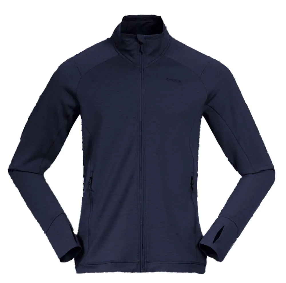 Bergans Men&#x27;s Ulstein Wool Jacket Navy Blue | Buy Bergans Men&#x27;s Ulstein Wool Jacket Navy Blue here | Outnorth