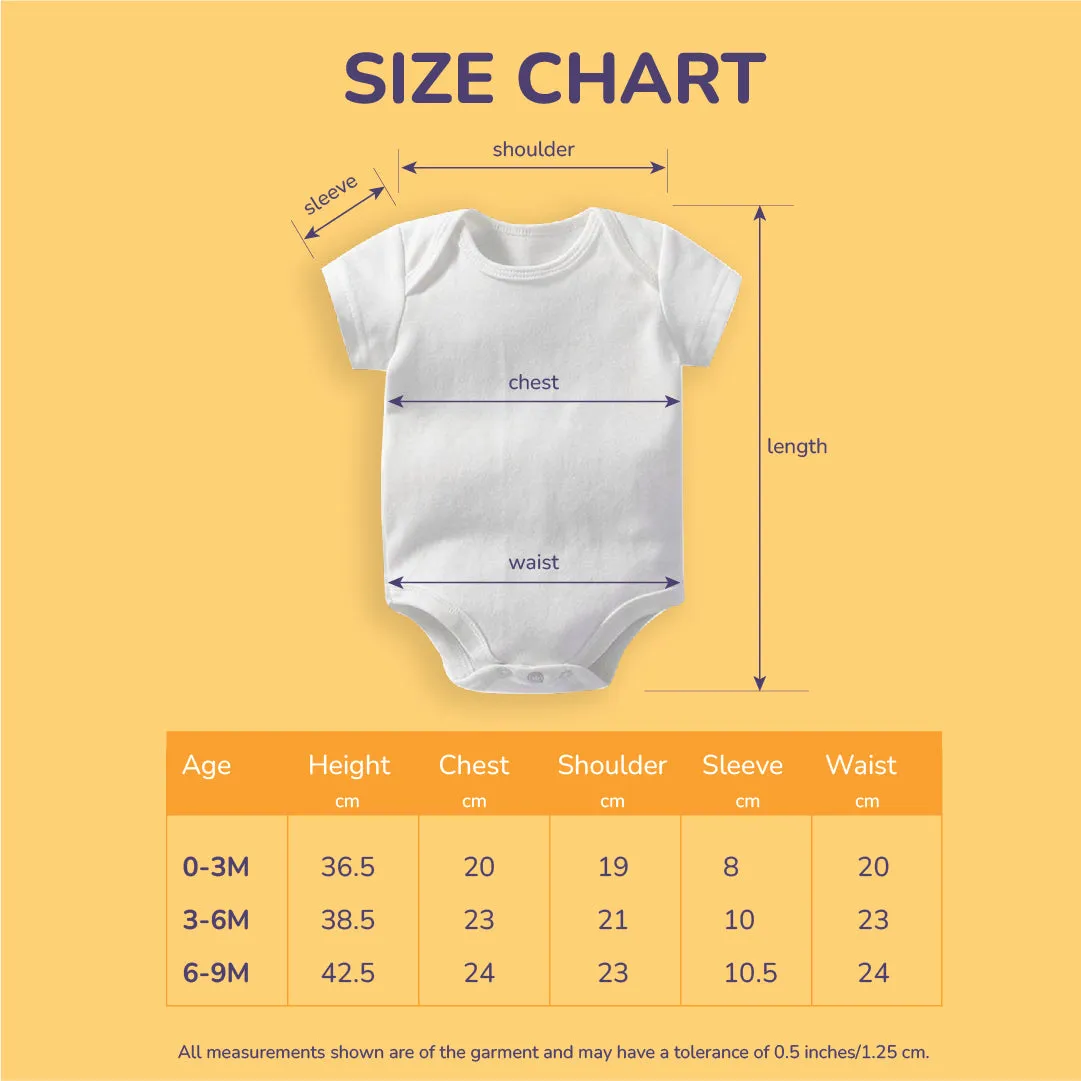 Body Suit / Onesie Half Sleeve - Truck | 100% Premium Cotton