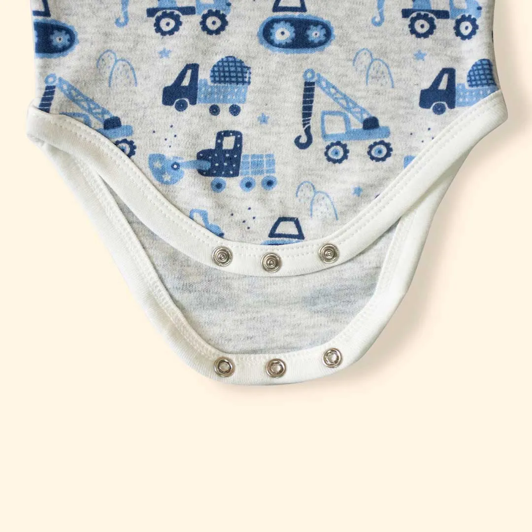 Body Suit / Onesie Half Sleeve - Truck | 100% Premium Cotton