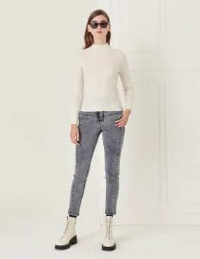 BORA AKSU Half Turtleneck Cashmere Sweater