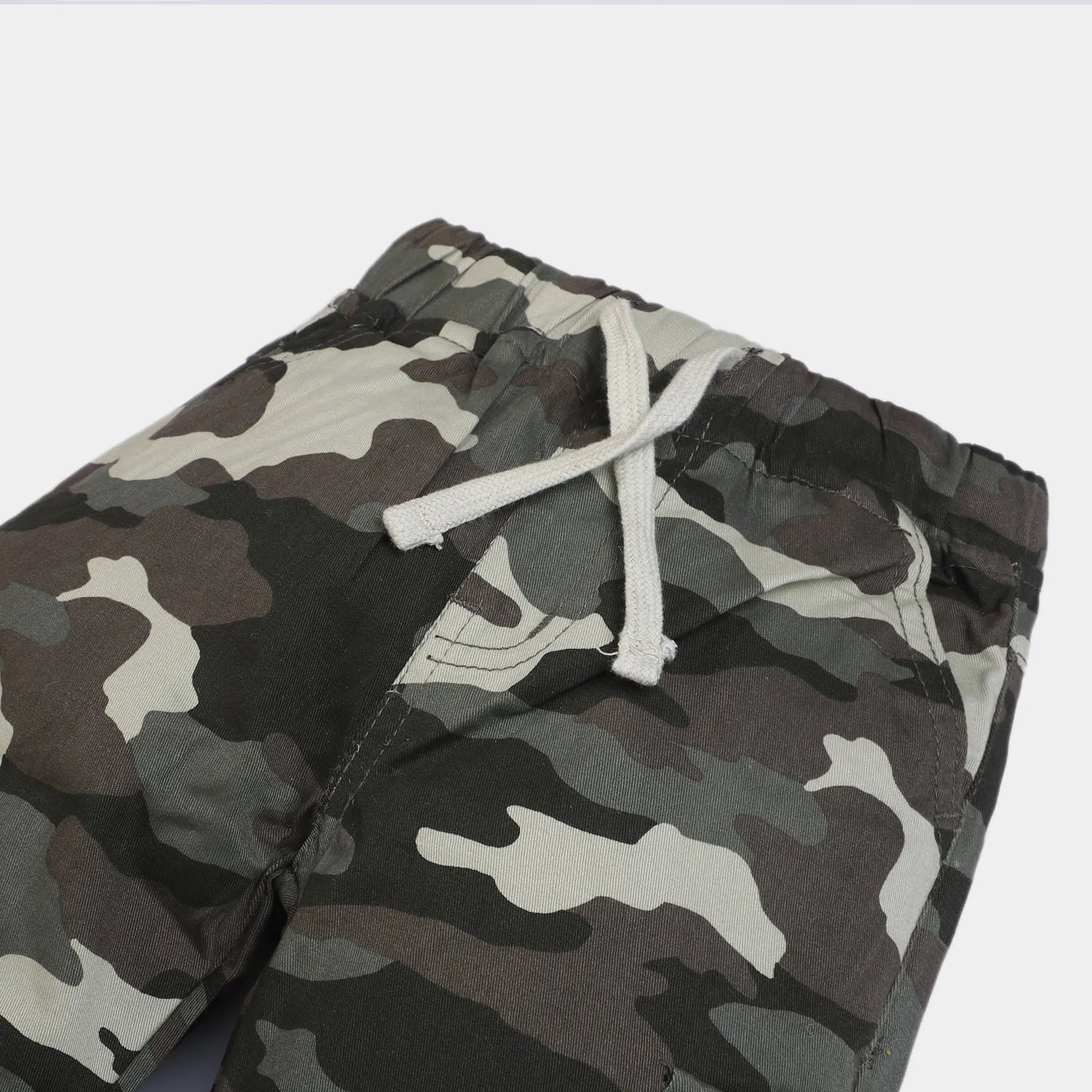 Boys Cotton Pant Camo