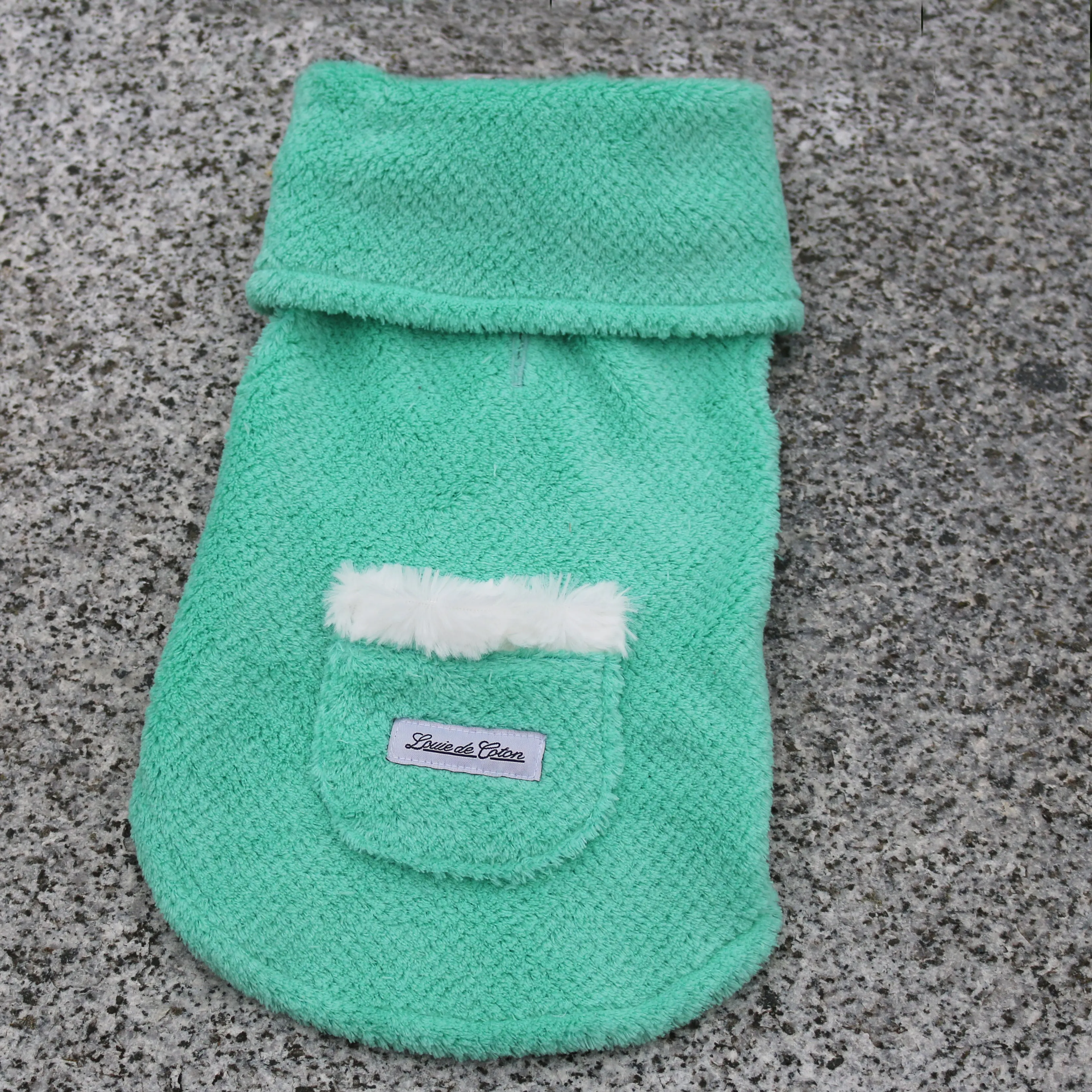 Calming Pullover Fleece Jacket - Minty