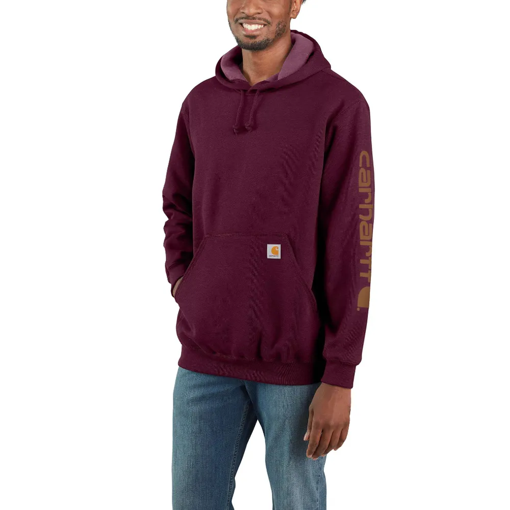 Carhartt K288 Loose Fit Midweight Logo Sleeve Graphic Hoodie