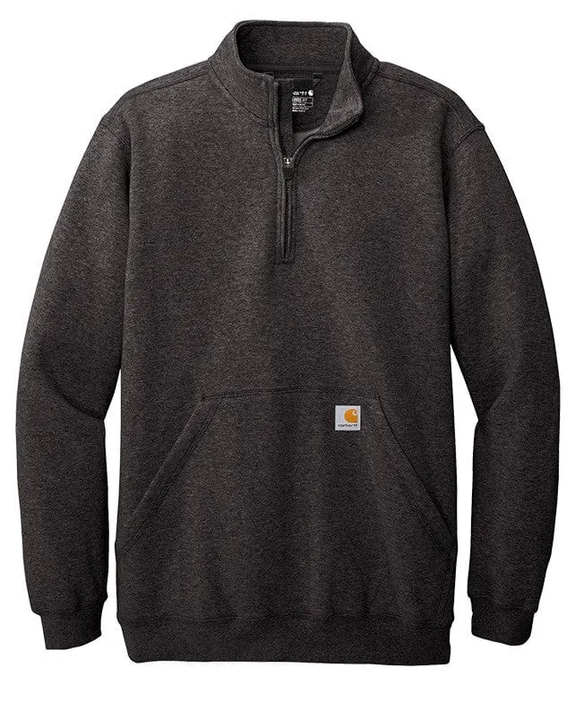 Carhartt - Men's 1/4-Zip Loose Fit Mock Neck Sweatshirt