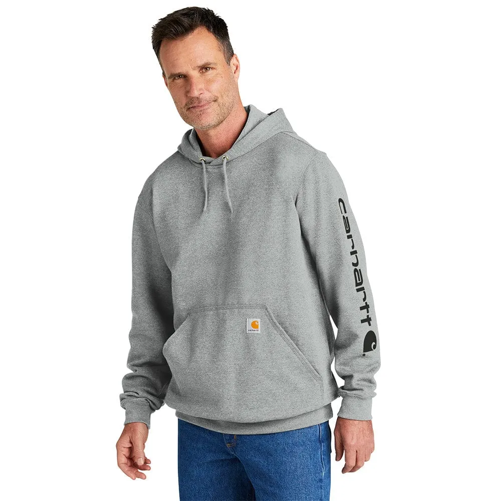 Carhartt - Men's Midweight Loose Fit Hooded Logo Sweatshirt