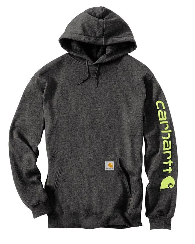 Carhartt - Men's Midweight Loose Fit Hooded Logo Sweatshirt