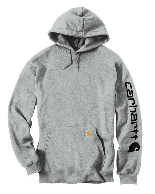 Carhartt - Men's Midweight Loose Fit Hooded Logo Sweatshirt