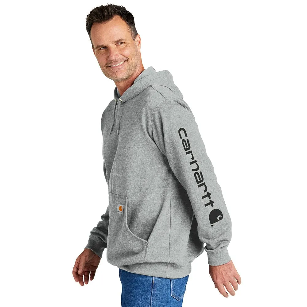 Carhartt - Men's Midweight Loose Fit Hooded Logo Sweatshirt