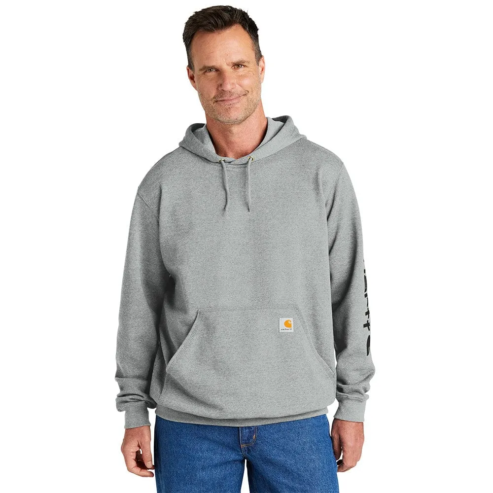 Carhartt - Men's Midweight Loose Fit Hooded Logo Sweatshirt