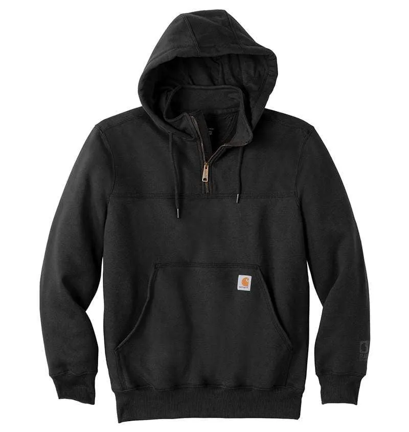 Carhartt - Men's Rain Defender® Paxton Heavyweight Loose Fit Hooded Zip Mock Sweatshirt