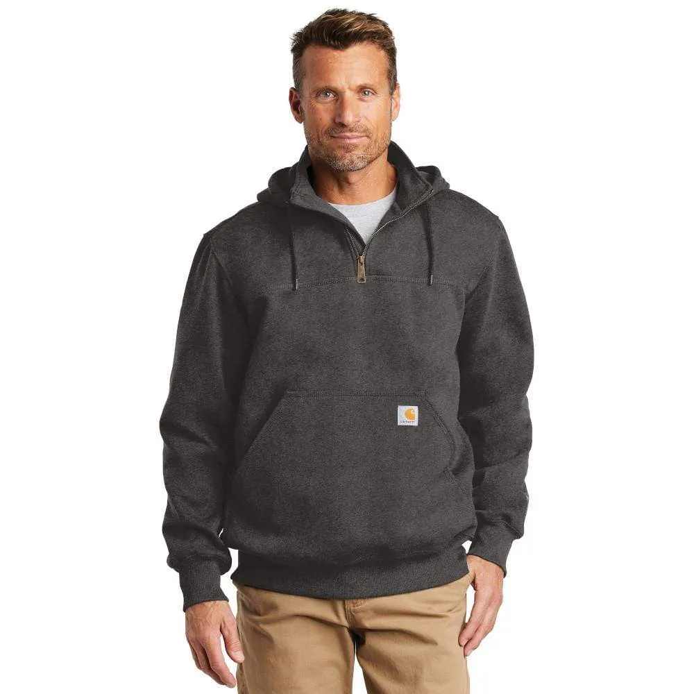 Carhartt - Men's Rain Defender® Paxton Heavyweight Loose Fit Hooded Zip Mock Sweatshirt