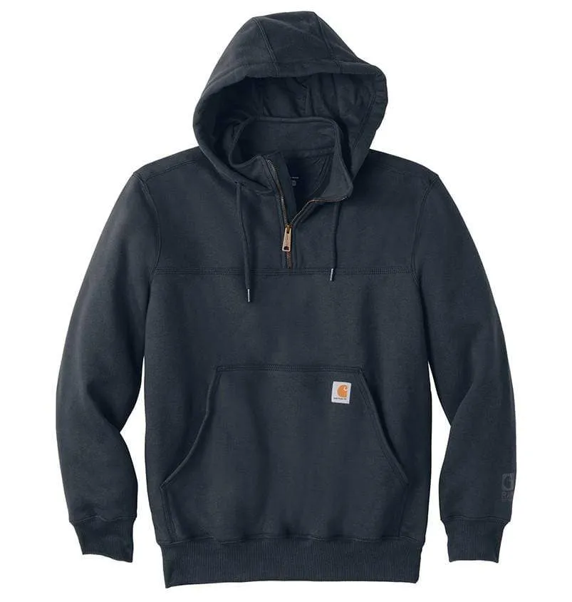 Carhartt - Men's Rain Defender® Paxton Heavyweight Loose Fit Hooded Zip Mock Sweatshirt