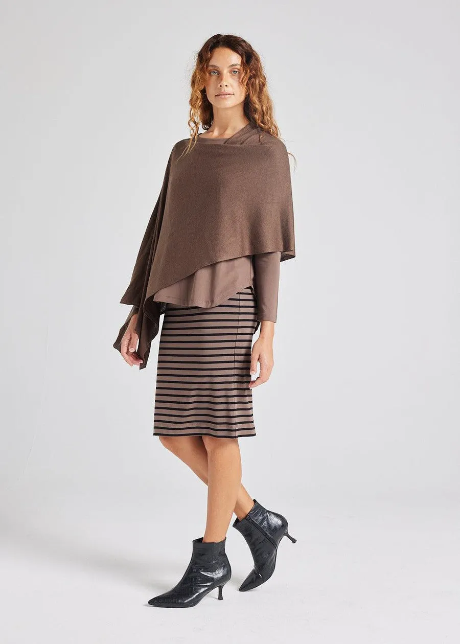 Carrie Cashmere/Bamboo Poncho