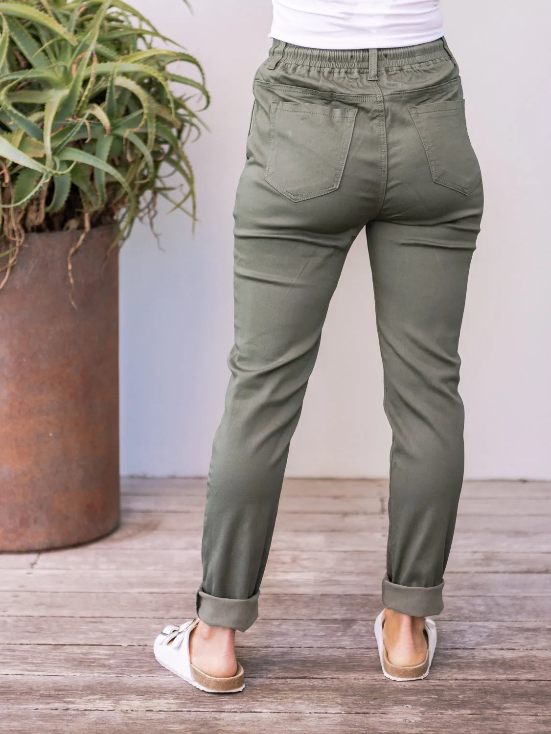 Carrie Chinos - Khaki