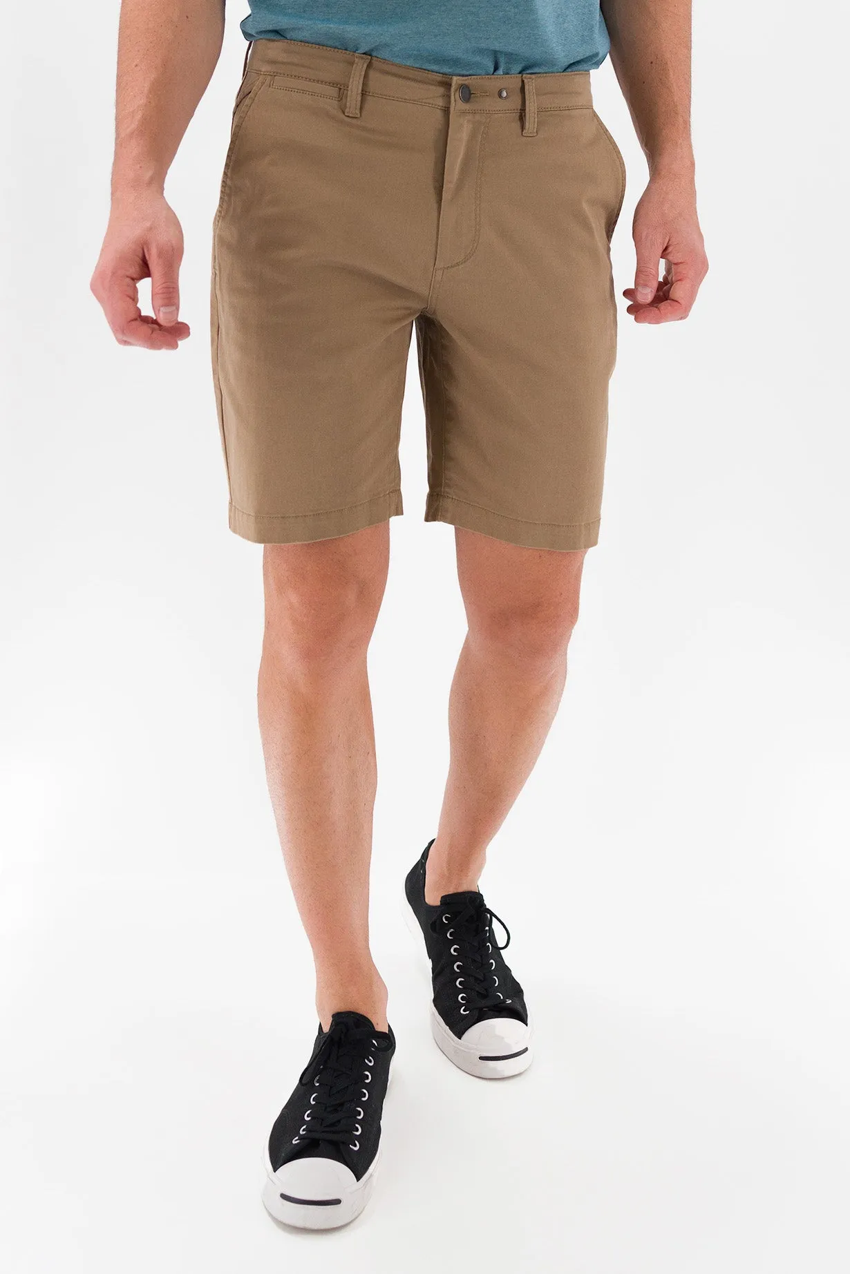 Chino Short 9" - Dark Khaki