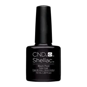 CND Shellac Black Pool 105