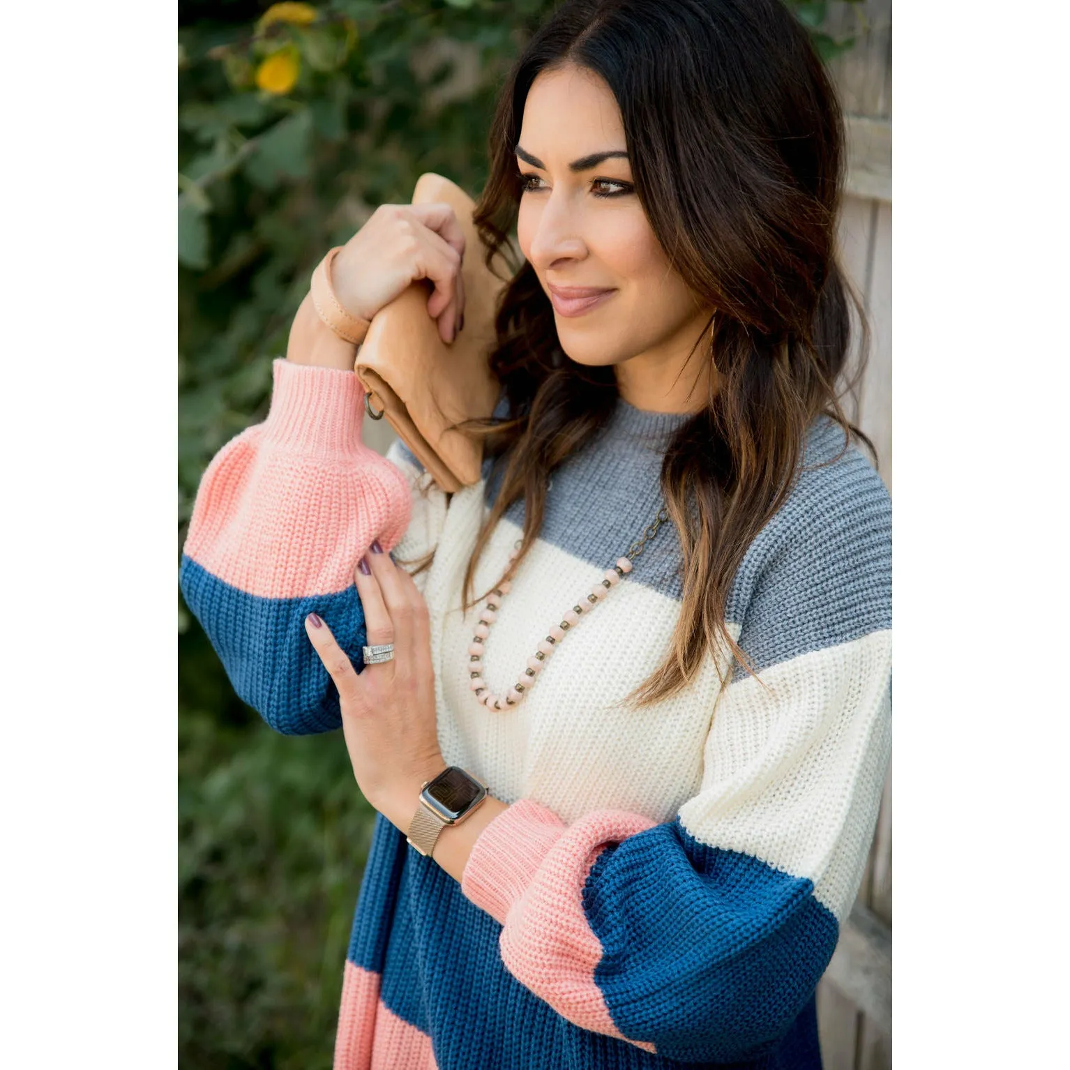 Color Blocked Sweater