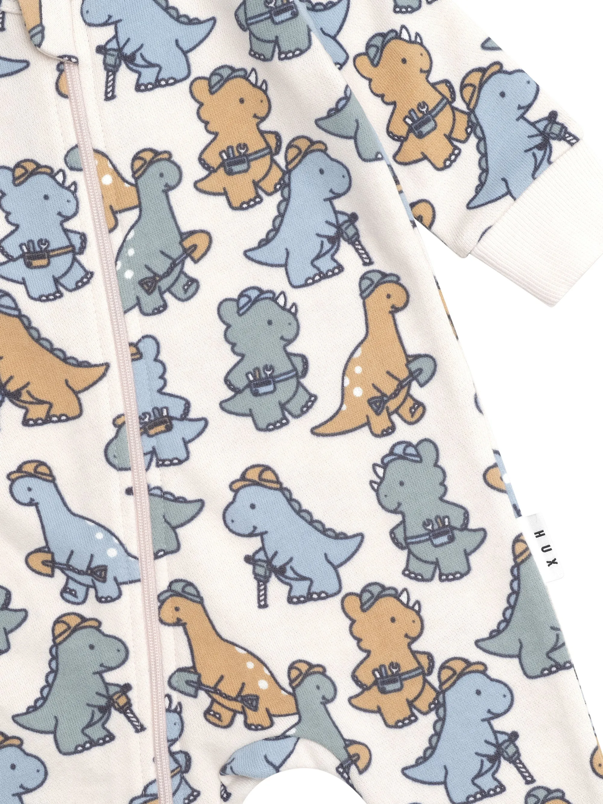 CONSTRUCTION DINOS ROMPER