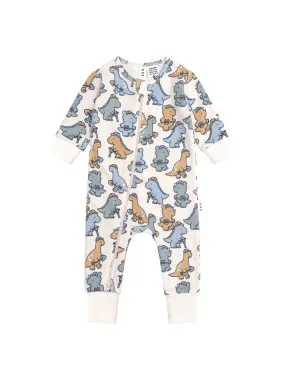 CONSTRUCTION DINOS ROMPER