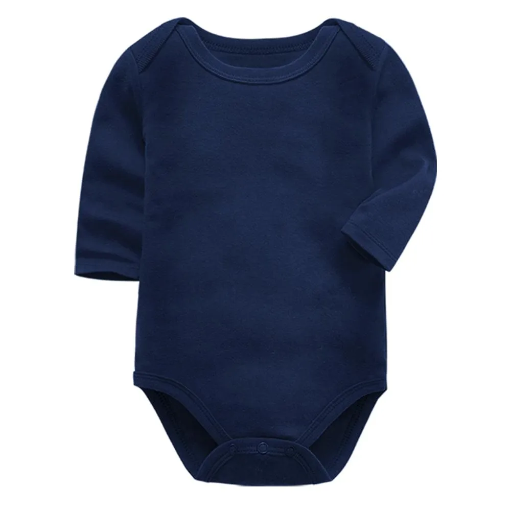 Cotton Long-Sleeved Baby Romper