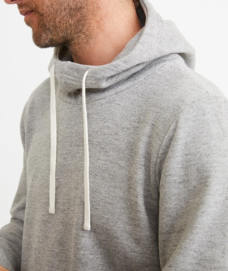 Cowlneck Hoodie in Heather Grey