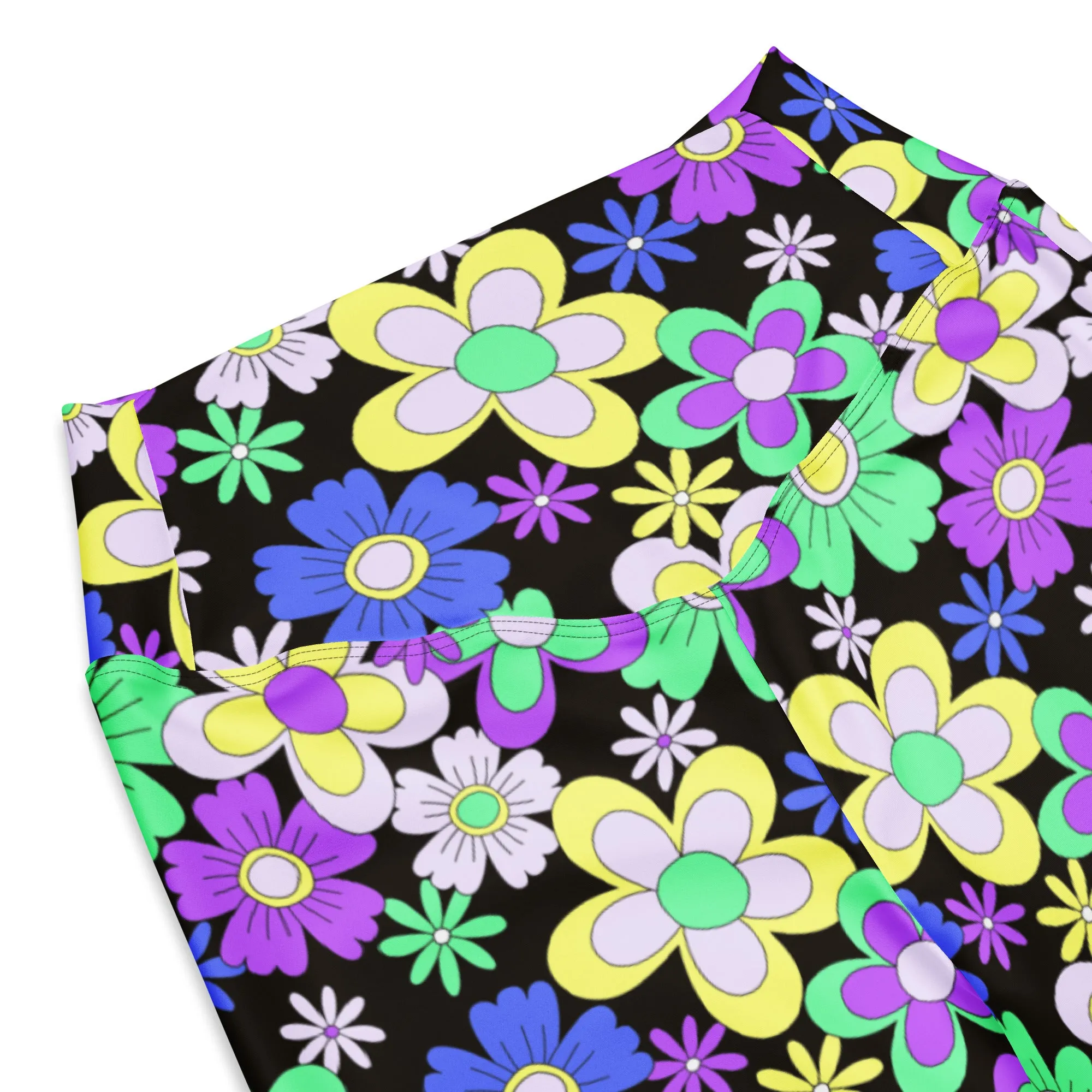 Crazy Daisy Flare leggings