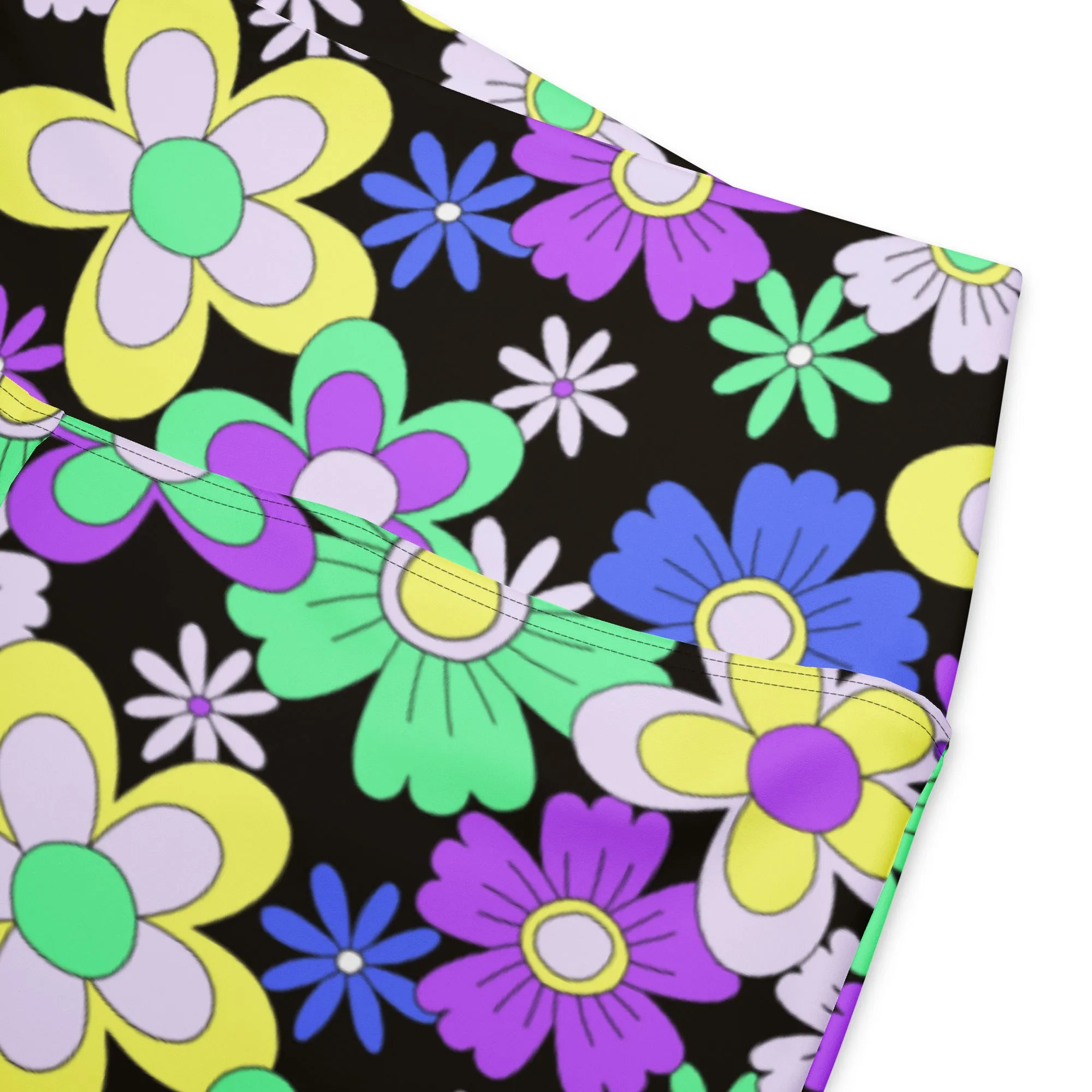 Crazy Daisy Flare leggings