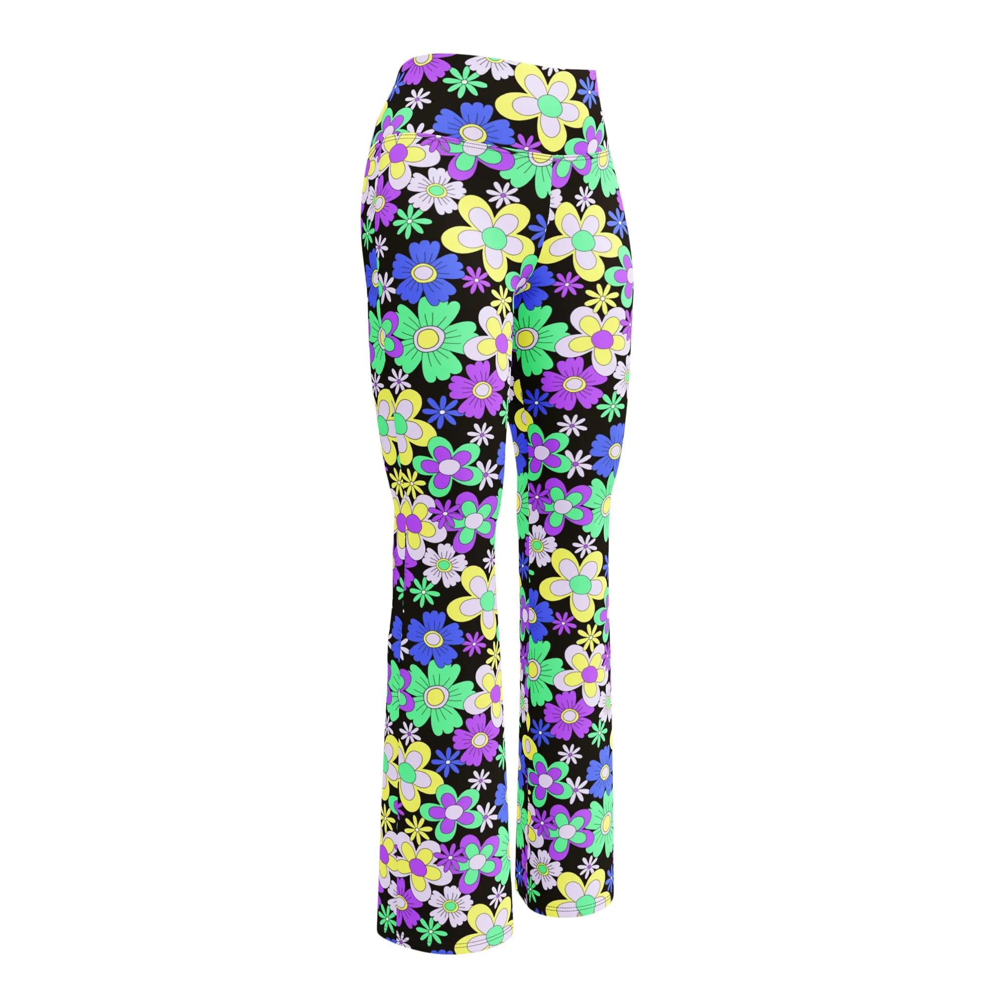 Crazy Daisy Flare leggings