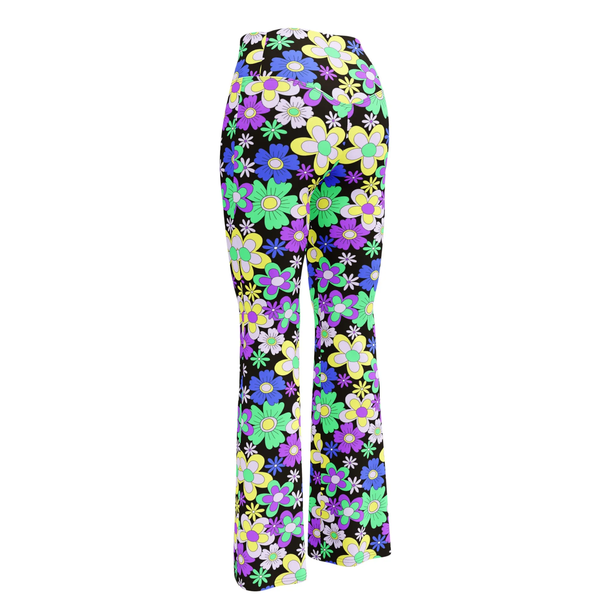 Crazy Daisy Flare leggings