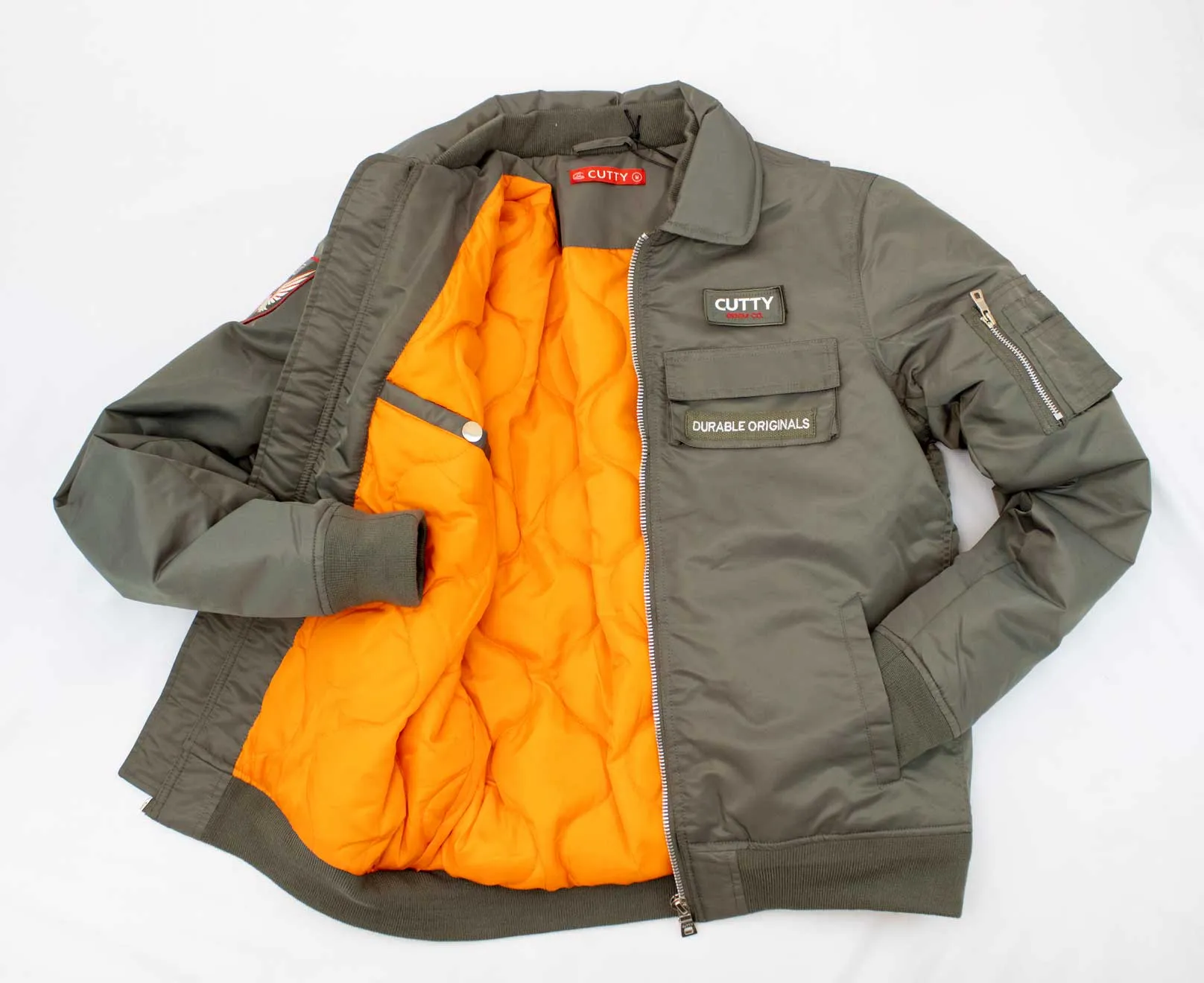 Cutty Champ Alpha Fatigue Bomber Jacket