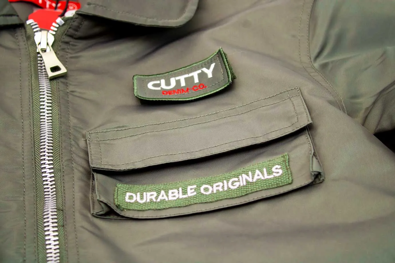 Cutty Champ Alpha Fatigue Bomber Jacket