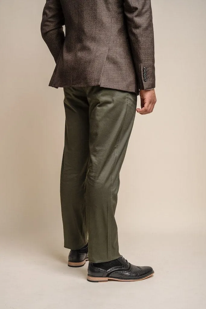 Dakota Olive Chinos