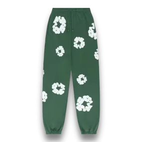 Denim Tears the Cotton Wreath Green Sweatpants